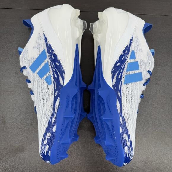 Adidas adizero Electric Blue White Football Cleats Mens Size 12 NWOB